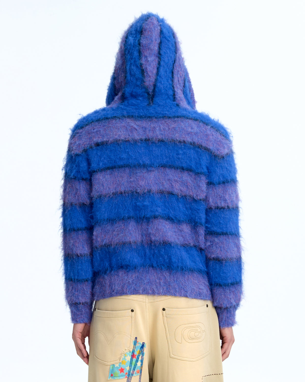 Mohair zip-up