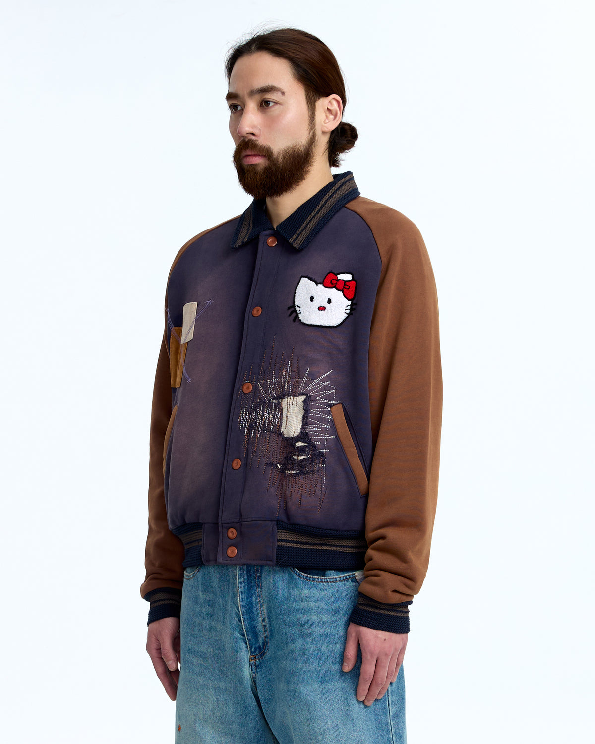 Hello sweat varsity jkt