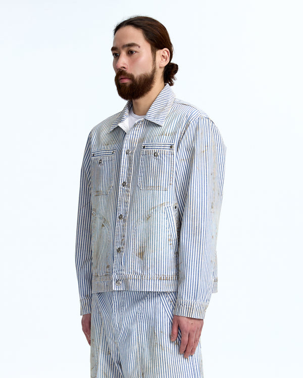 Stripe worker shirt