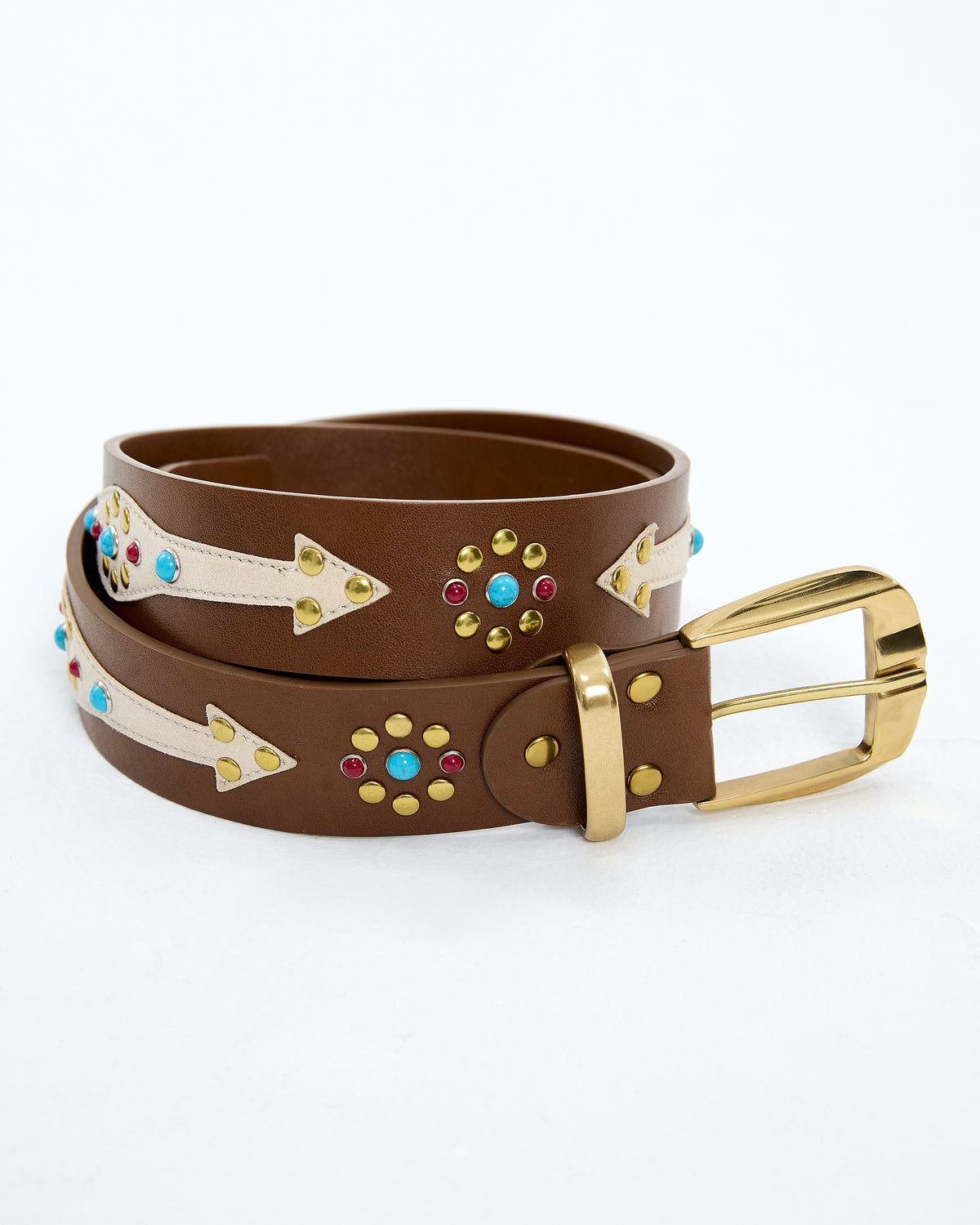 Western rivet belt
