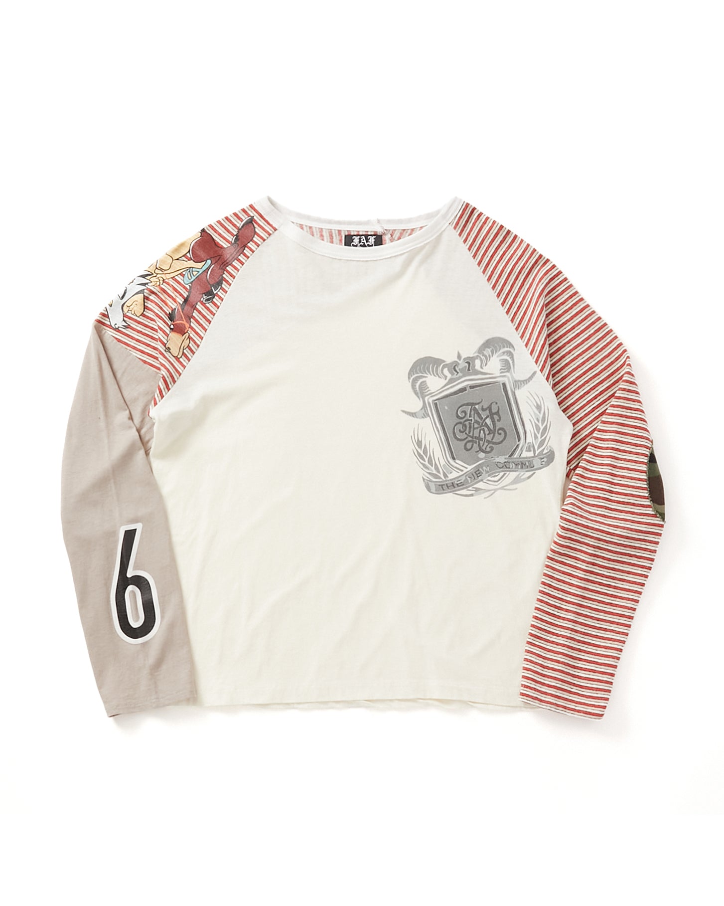 Stripe Raglan