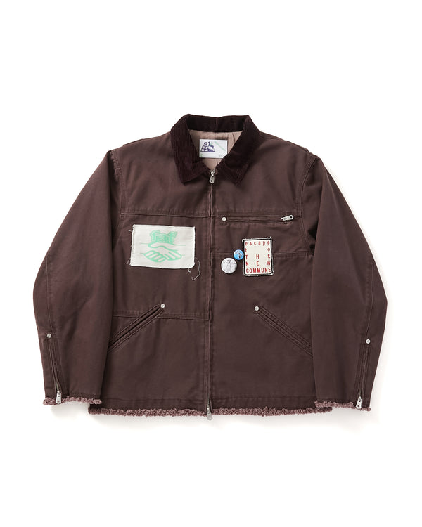 Patched Active Jacket