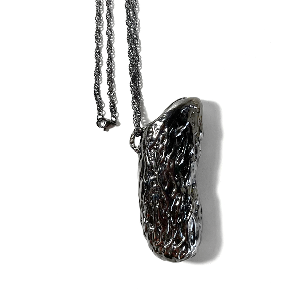GunMetal Lighter Case Necklace 31415926535℃