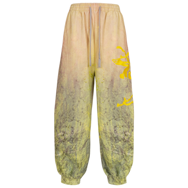 Nature Camo "霧鷺" Cotton Fleece Sweat Pants