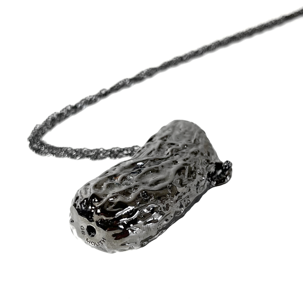 GunMetal Lighter Case Necklace 31415926535℃