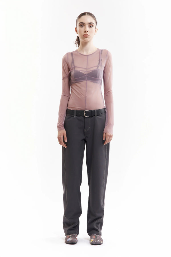 MESH HOLIDAY LS TOP