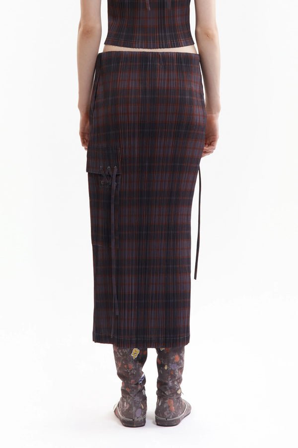 BODHI PLEATED LONG SKIRT