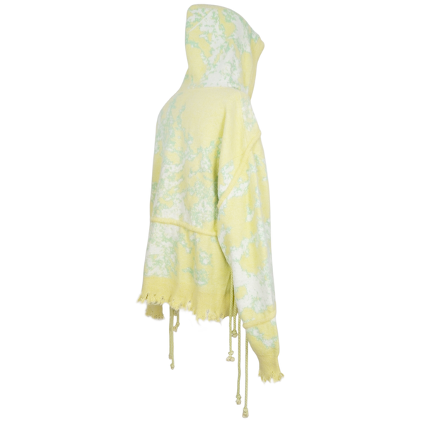 Pulse "脈" Mohair Knit Hoodie