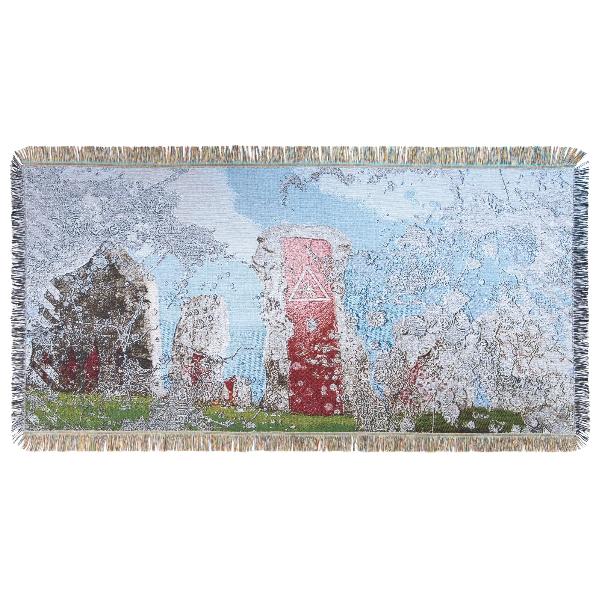 "春" Jacquard-Woven Tapestry