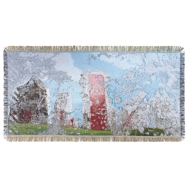 "春" Jacquard-Woven Tapestry