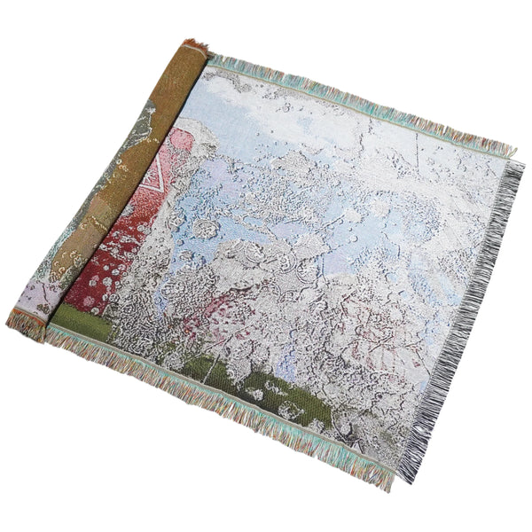 "春" Jacquard-Woven Tapestry