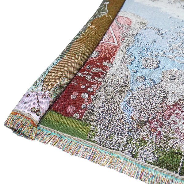 "春" Jacquard-Woven Tapestry