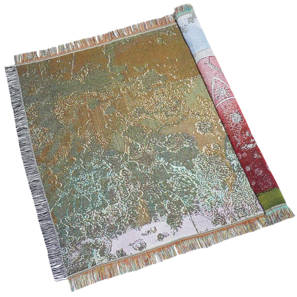 "春" Jacquard-Woven Tapestry