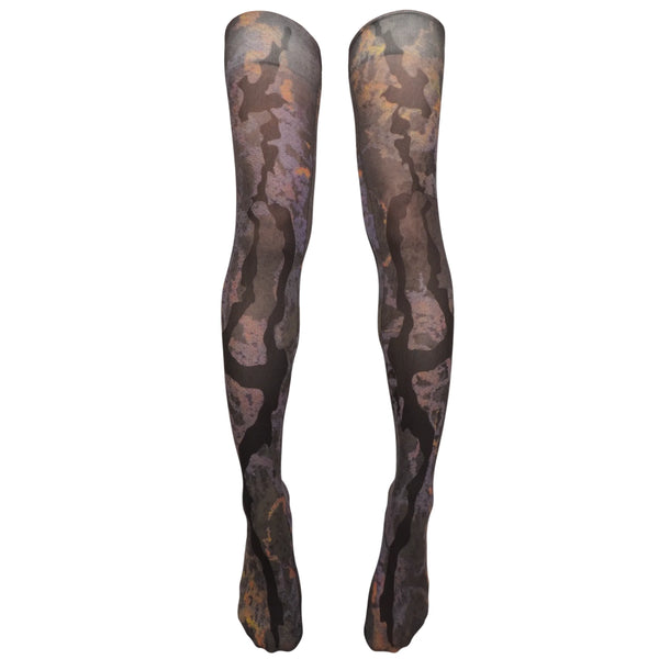 "霞" Thigh-High Socks