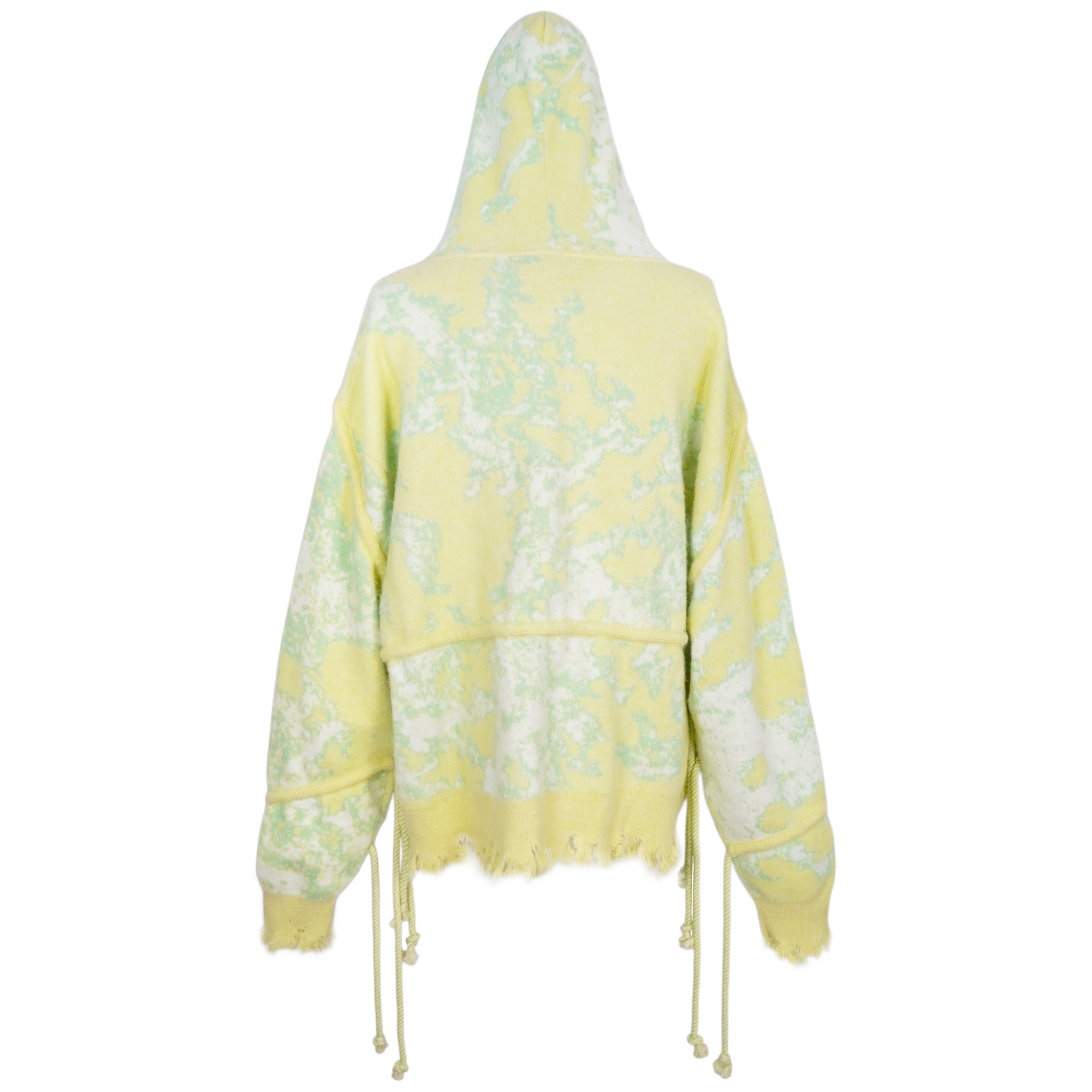 Pulse "脈" Mohair Knit Hoodie