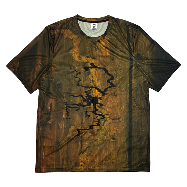 Nature Camo "熯霊" Hideri 3D rubber Dry T-shirt