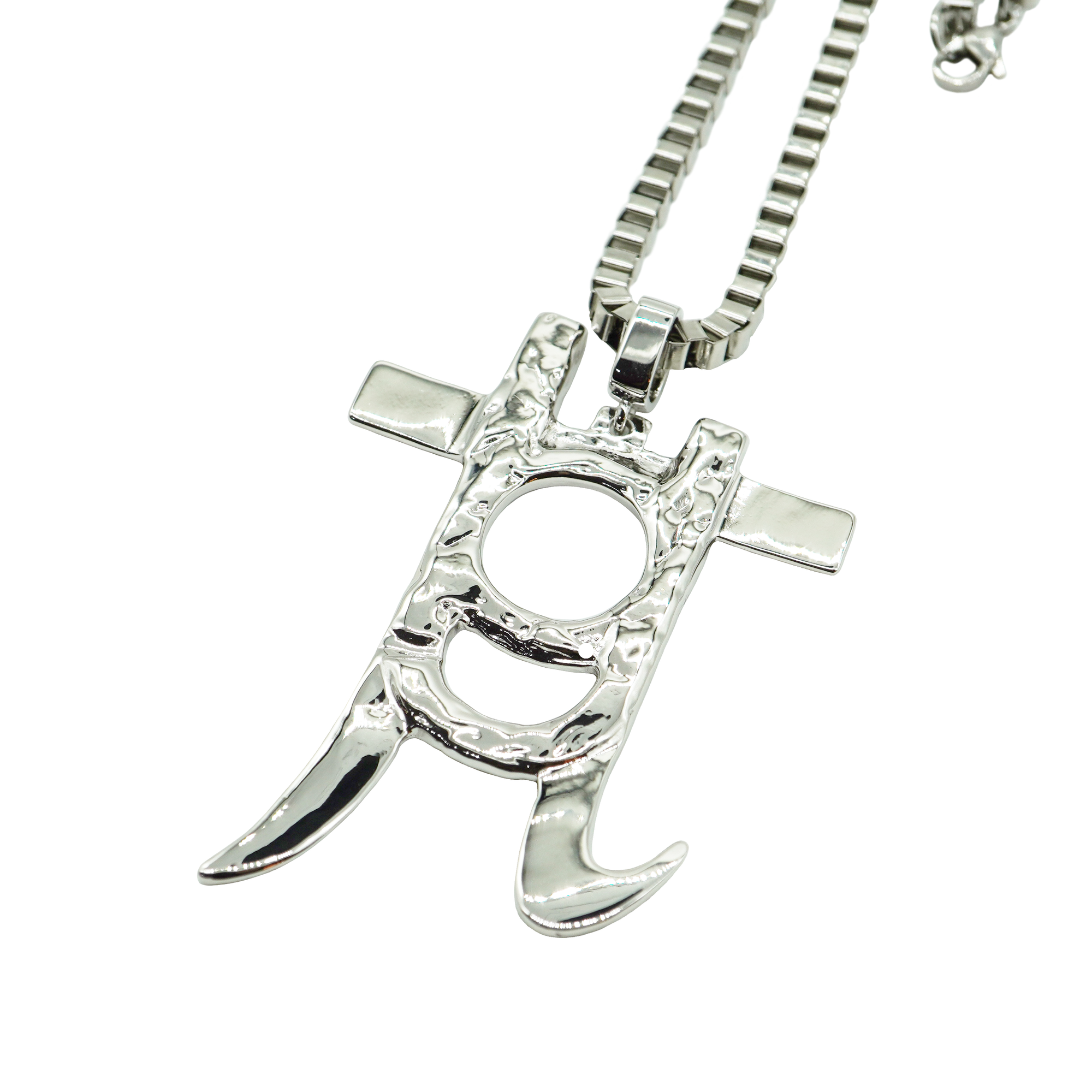 GBM Logo "π" Energy Metal Necklace