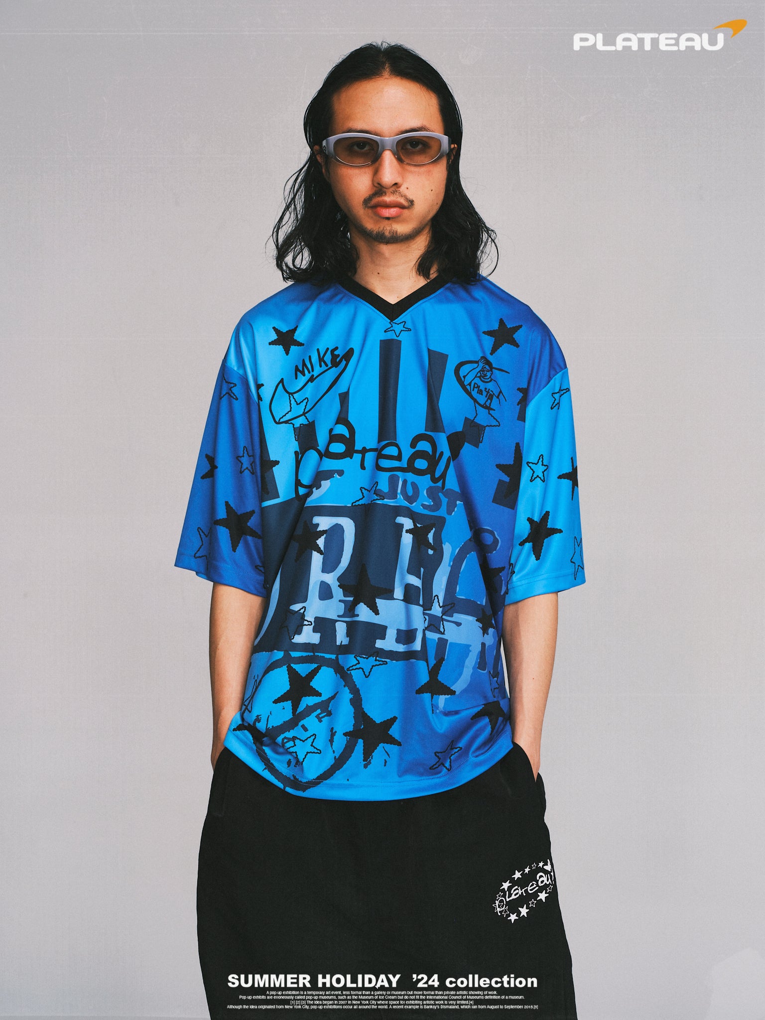 トップス PLATEAU STUDIO ocean jersey holiday jersey – PLATEAU STUDIO