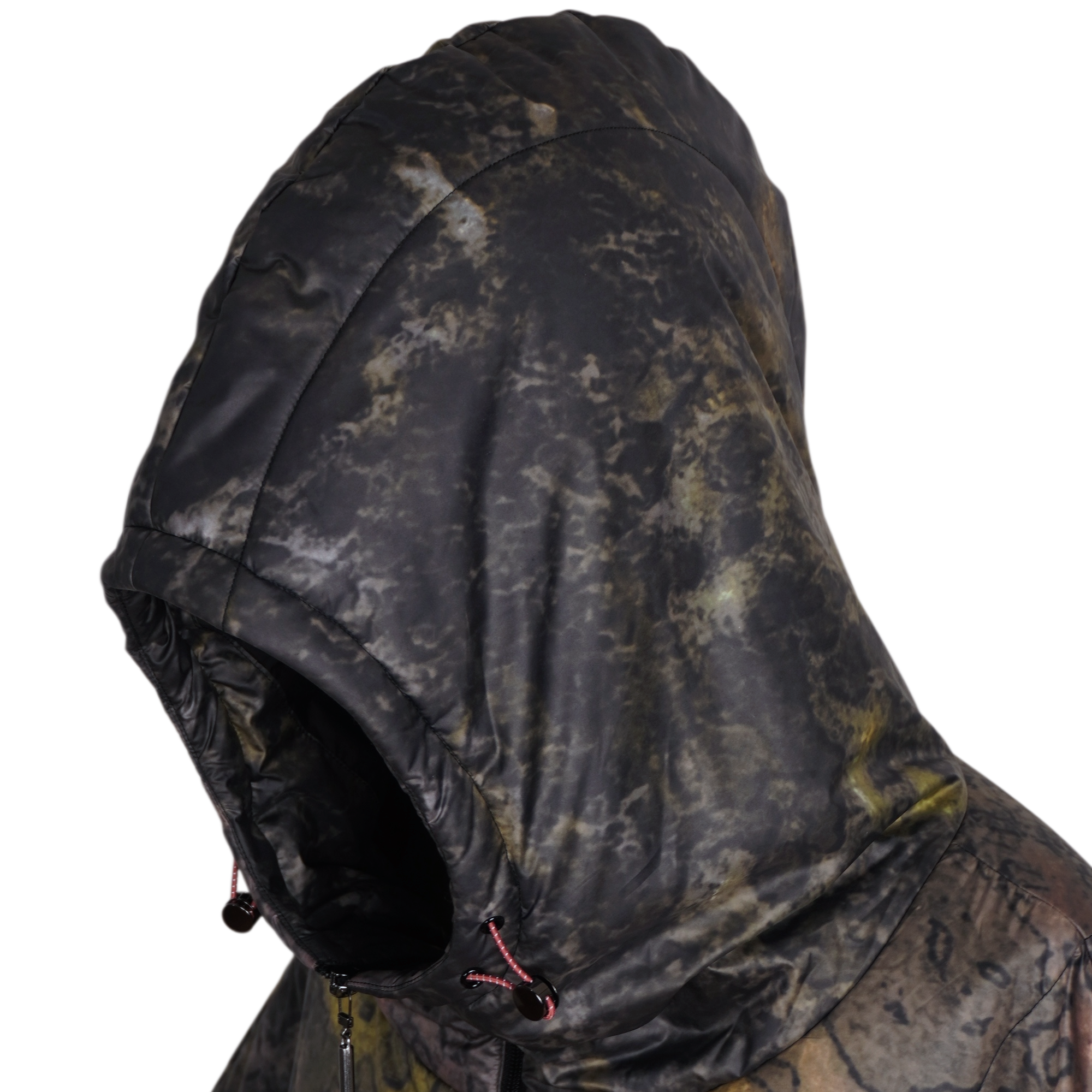 Nature Camo "霧鷺" Light Down Poncho