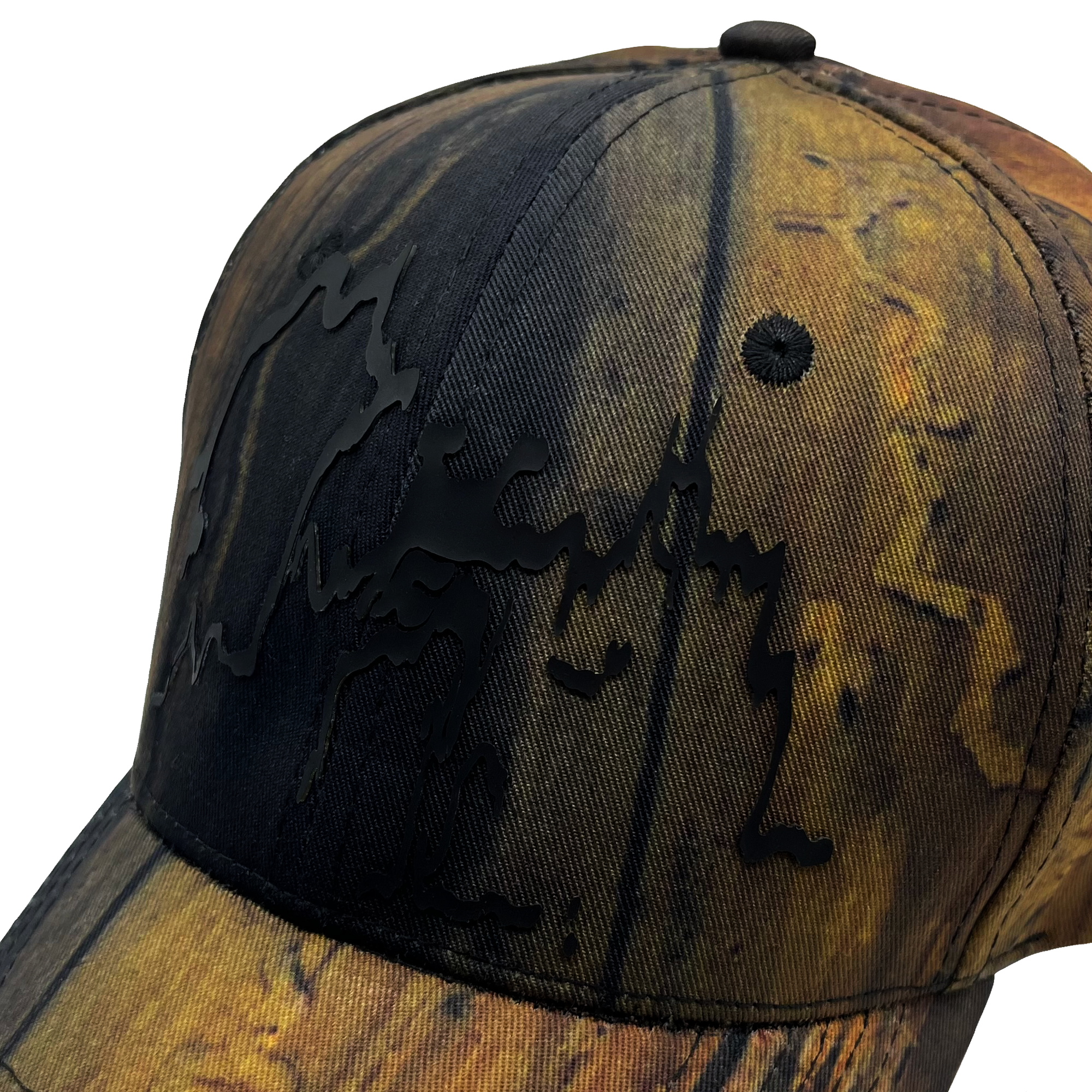 Nature Camo "熯霊" Hideri 3D rubber Cap