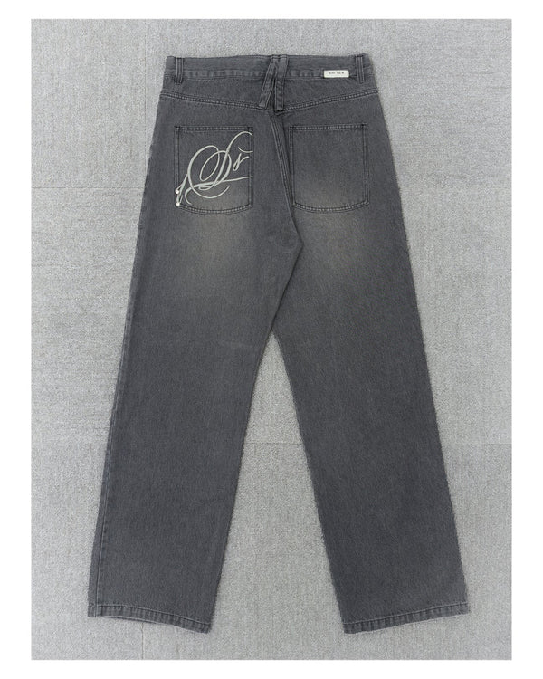 1ds Denim Straight Pants