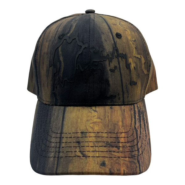 Nature Camo "熯霊" Hideri 3D rubber Cap