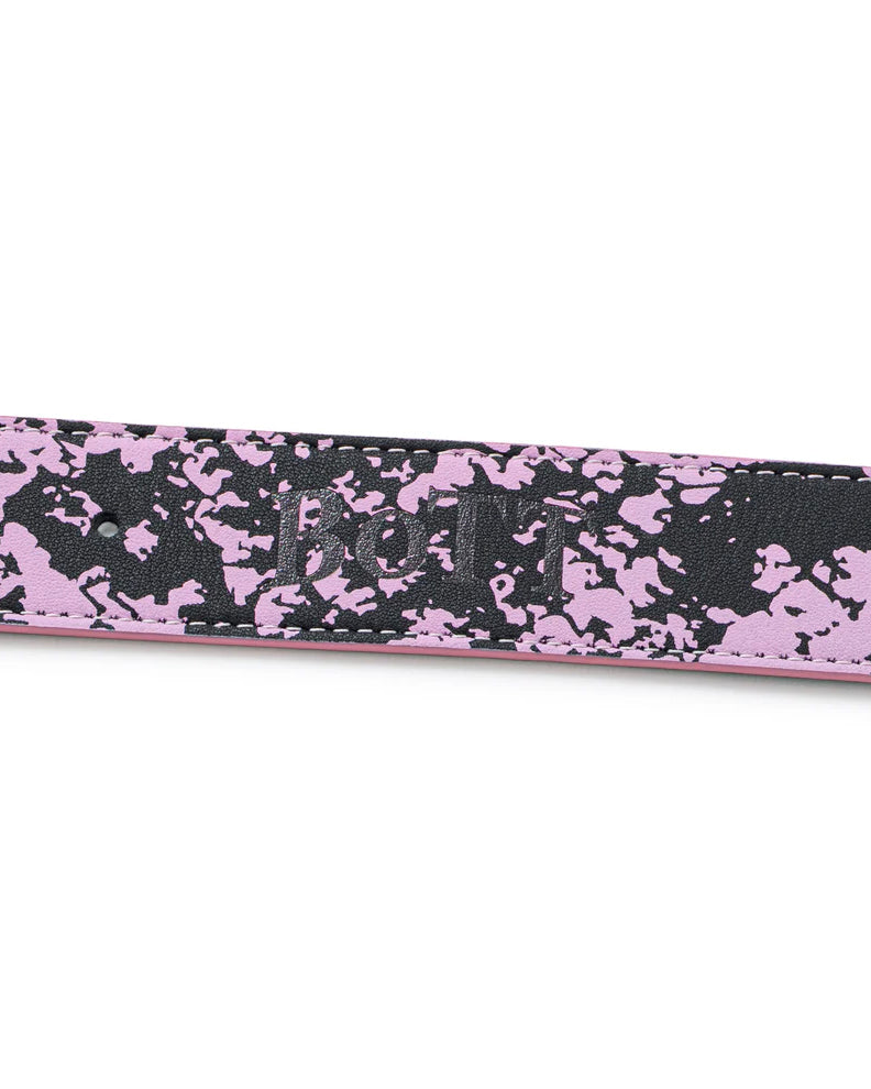 Python Printed Leather Belt