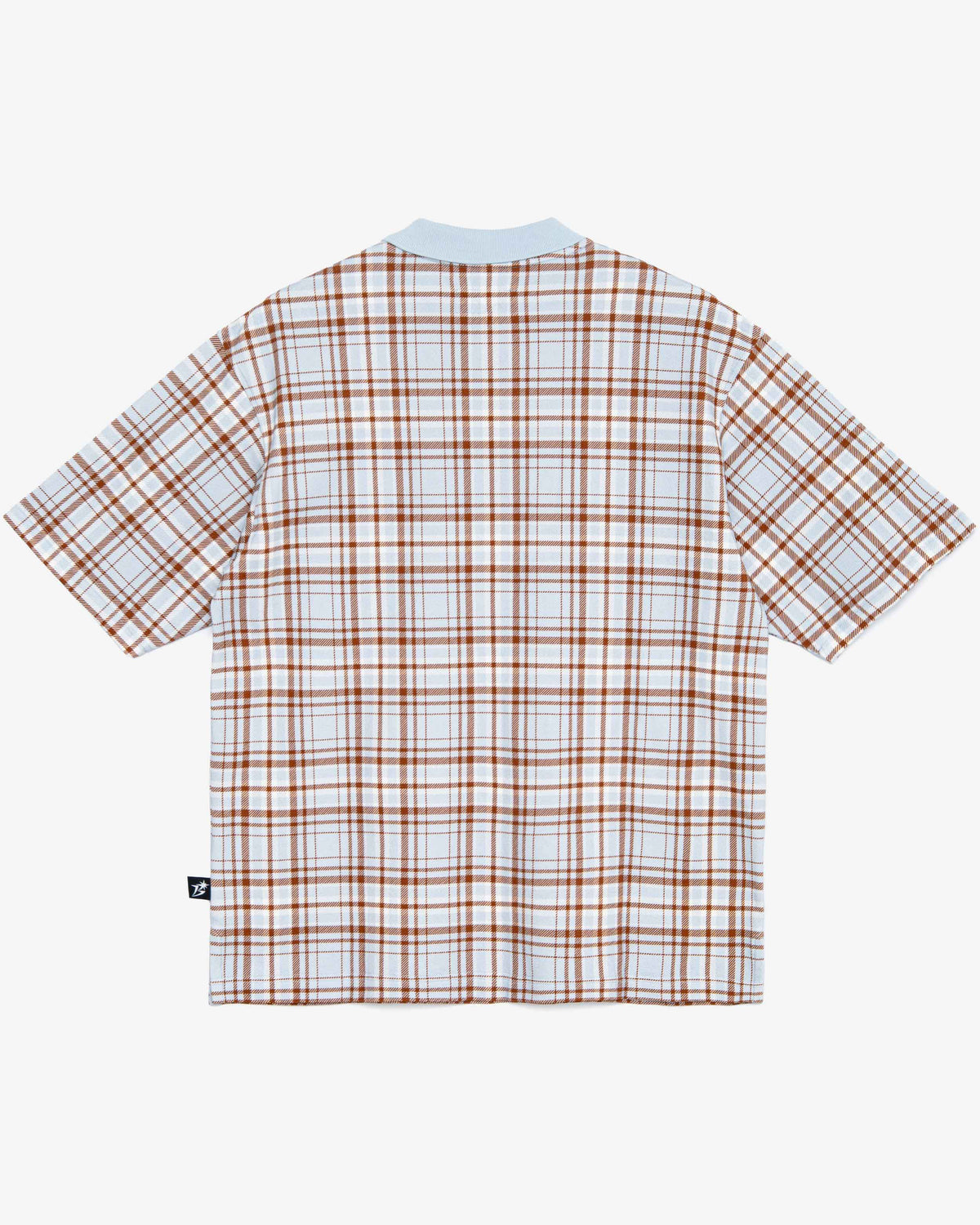 Plaid S/S Polo Shirt