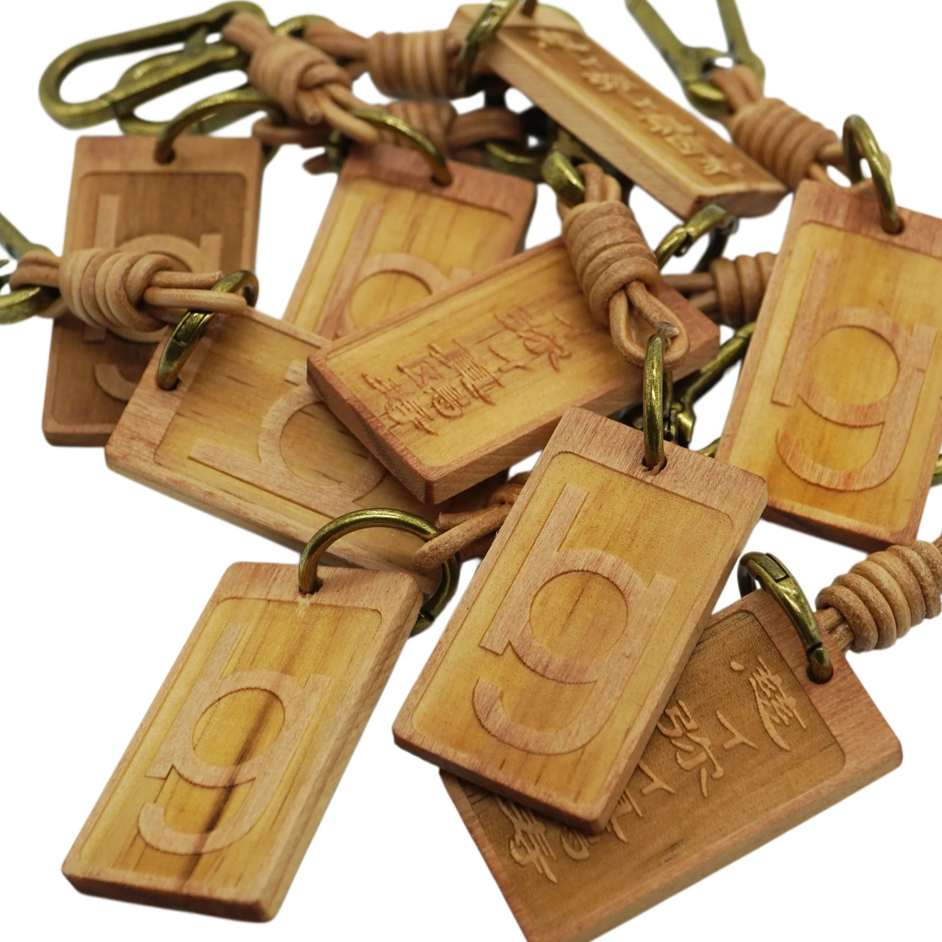 "慈ｨ弥ｨ真鴎寿" 木札守 Key Chain