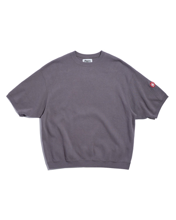 DBL KNIT SHORT SLEEVE CREW NECK KHAKI