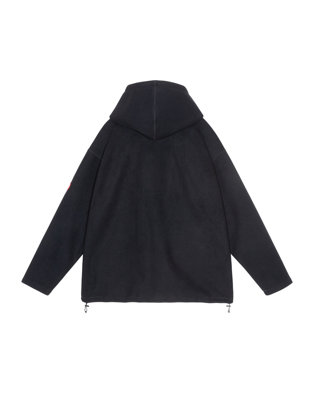 ATTACHED HOOD FLEECE ZIP UP