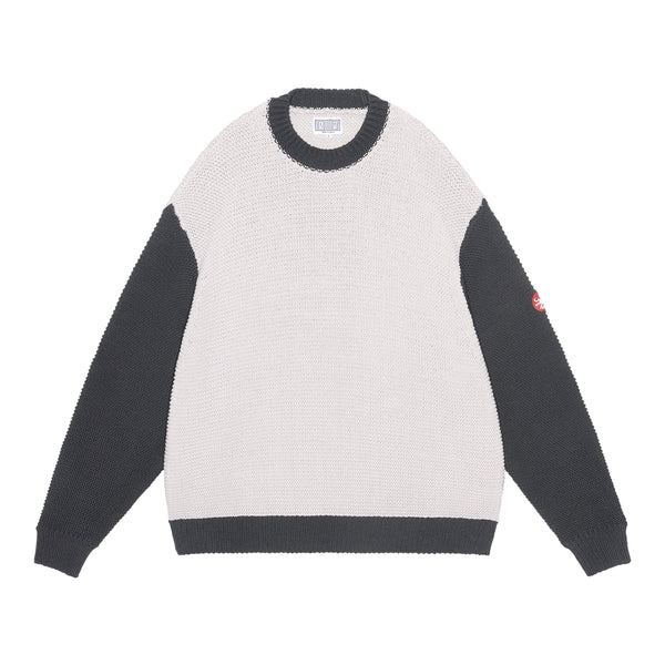 COLOURED COTTON KNIT GREY