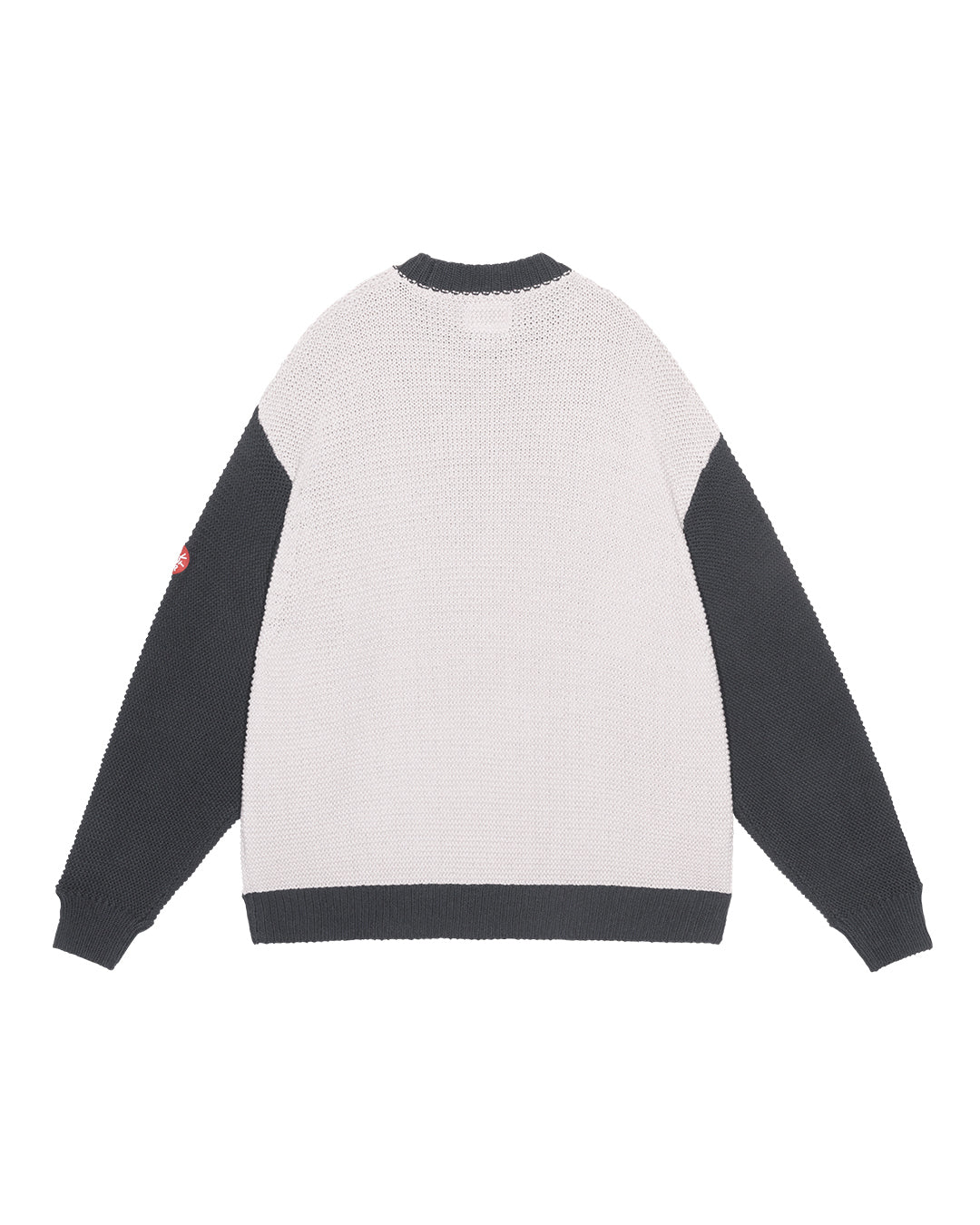 COLOURED COTTON KNIT GREY