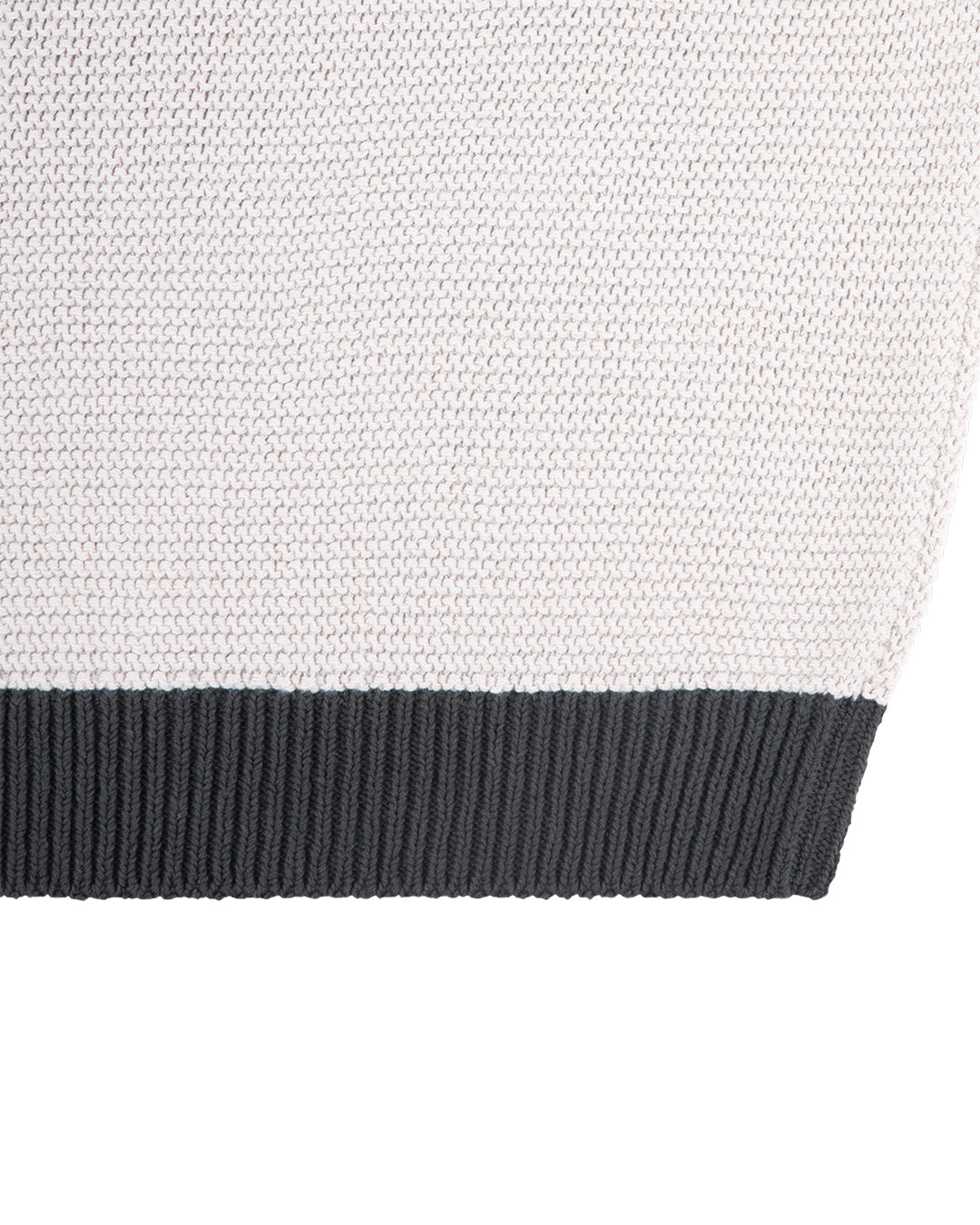 COLOURED COTTON KNIT GREY