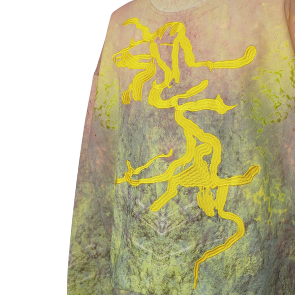 Nature Camo "霧鷺" Cotton Fleece Sweat Shirt