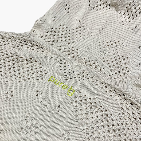 Pure GB Mouth "蘚" Moss Mesh Hoodie