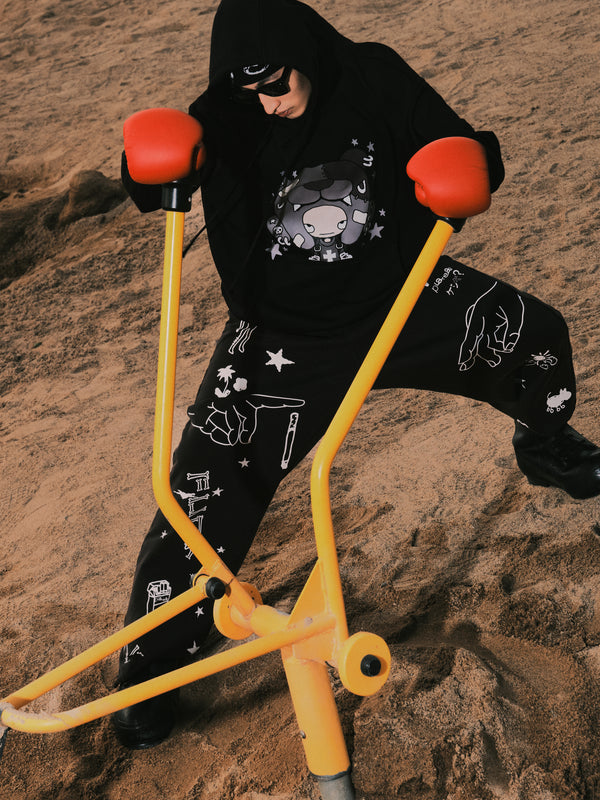 hot stamping printing hoodie