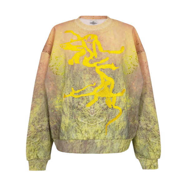 Nature Camo "霧鷺" Cotton Fleece Sweat Shirt