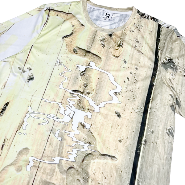 Nature Camo "熯霊" Hideri 3D rubber Dry T-shirt