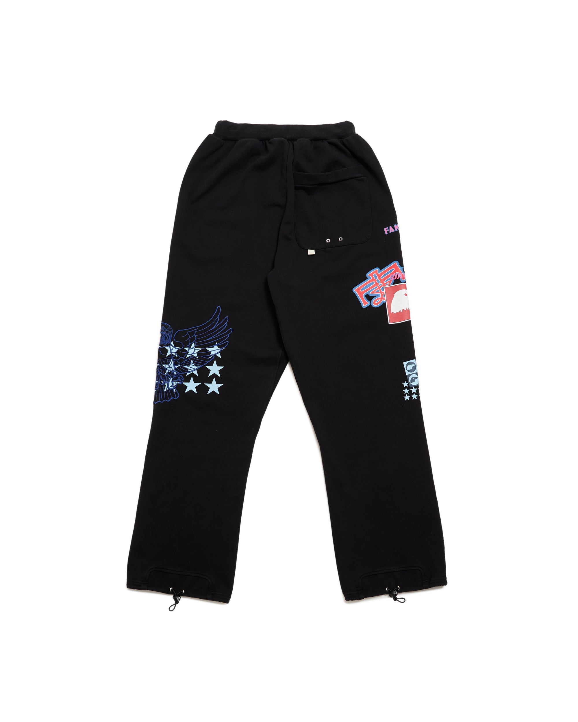 Printed Baggy Sweat Pants