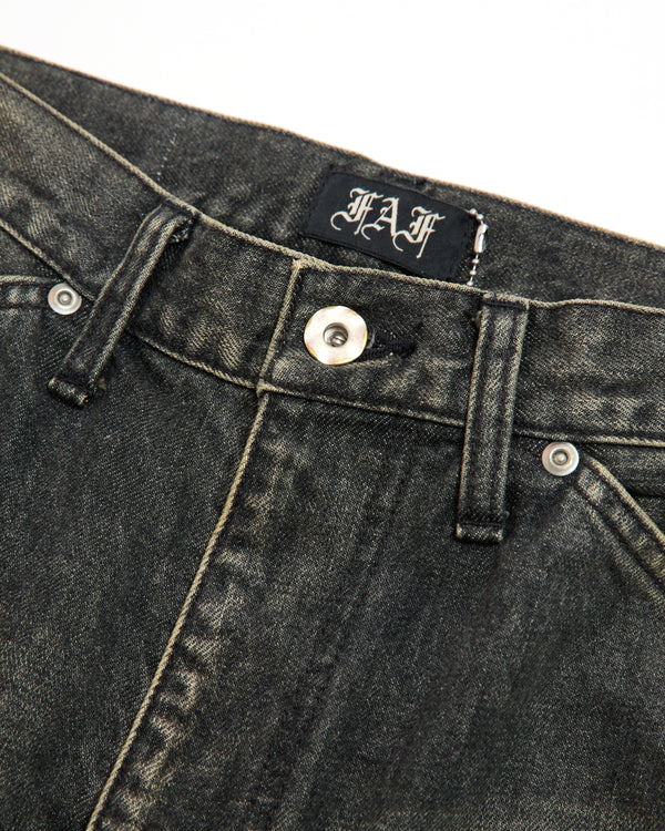 NEWCOMMUNE Baggy Denim Shorts