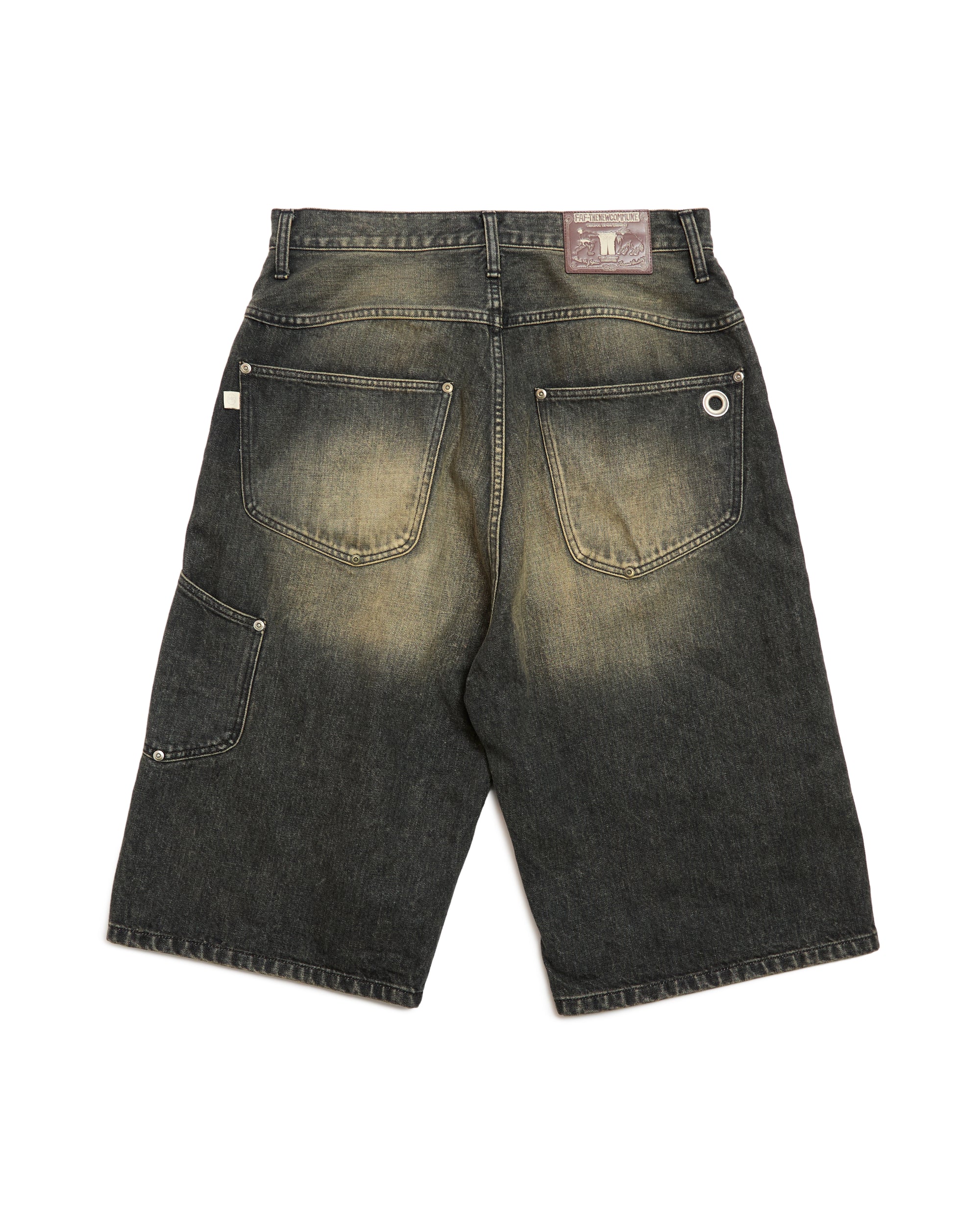 NEWCOMMUNE Baggy Denim Shorts