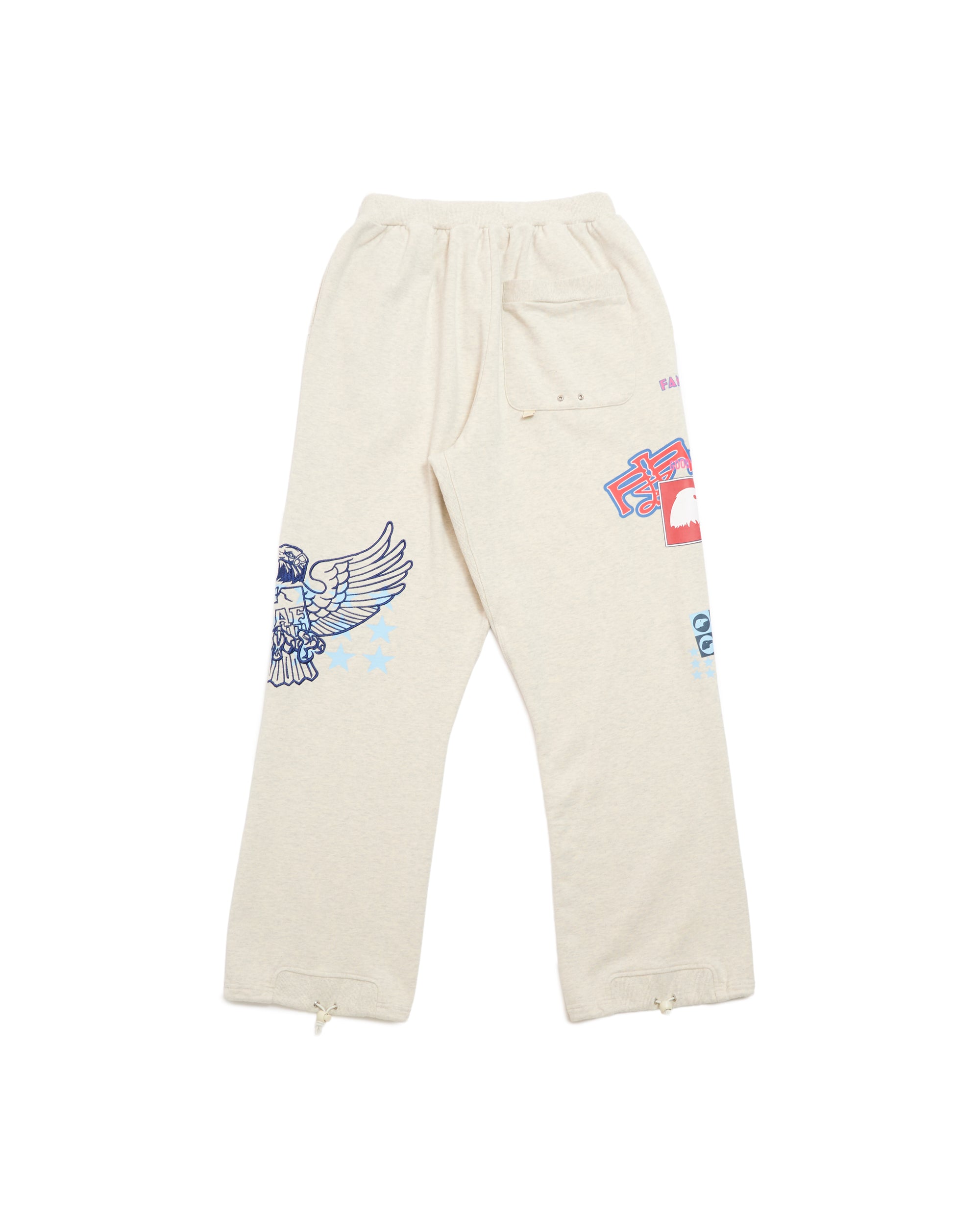 Printed Baggy Sweat Pants