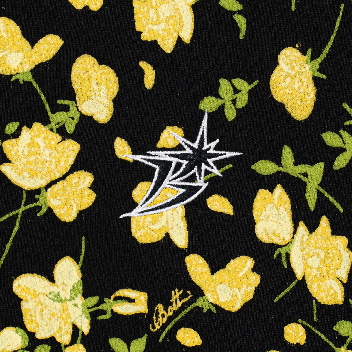Flower Zip Hoodie