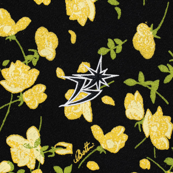 Flower Zip Hoodie