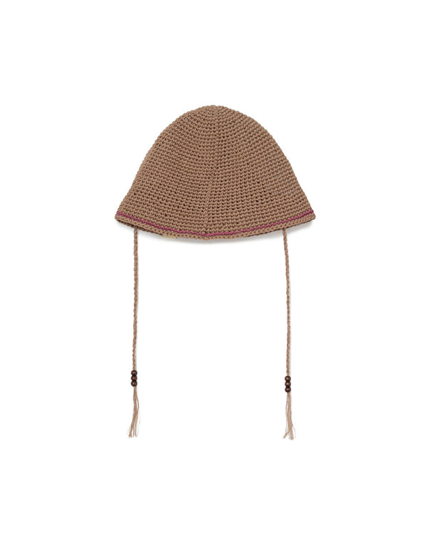 Hand-knitted Hemp Hat