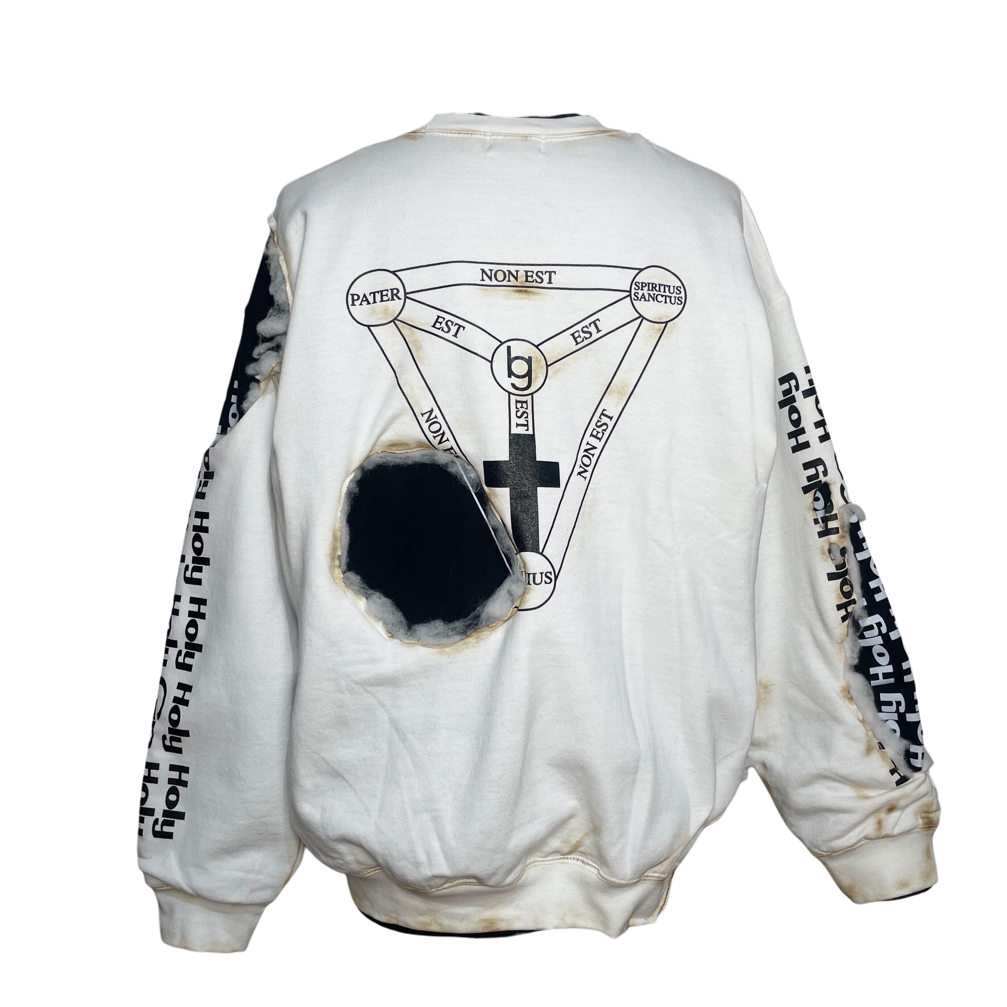 1 of 1 三位一体 Stigma "痕" Double Sweat Shirt