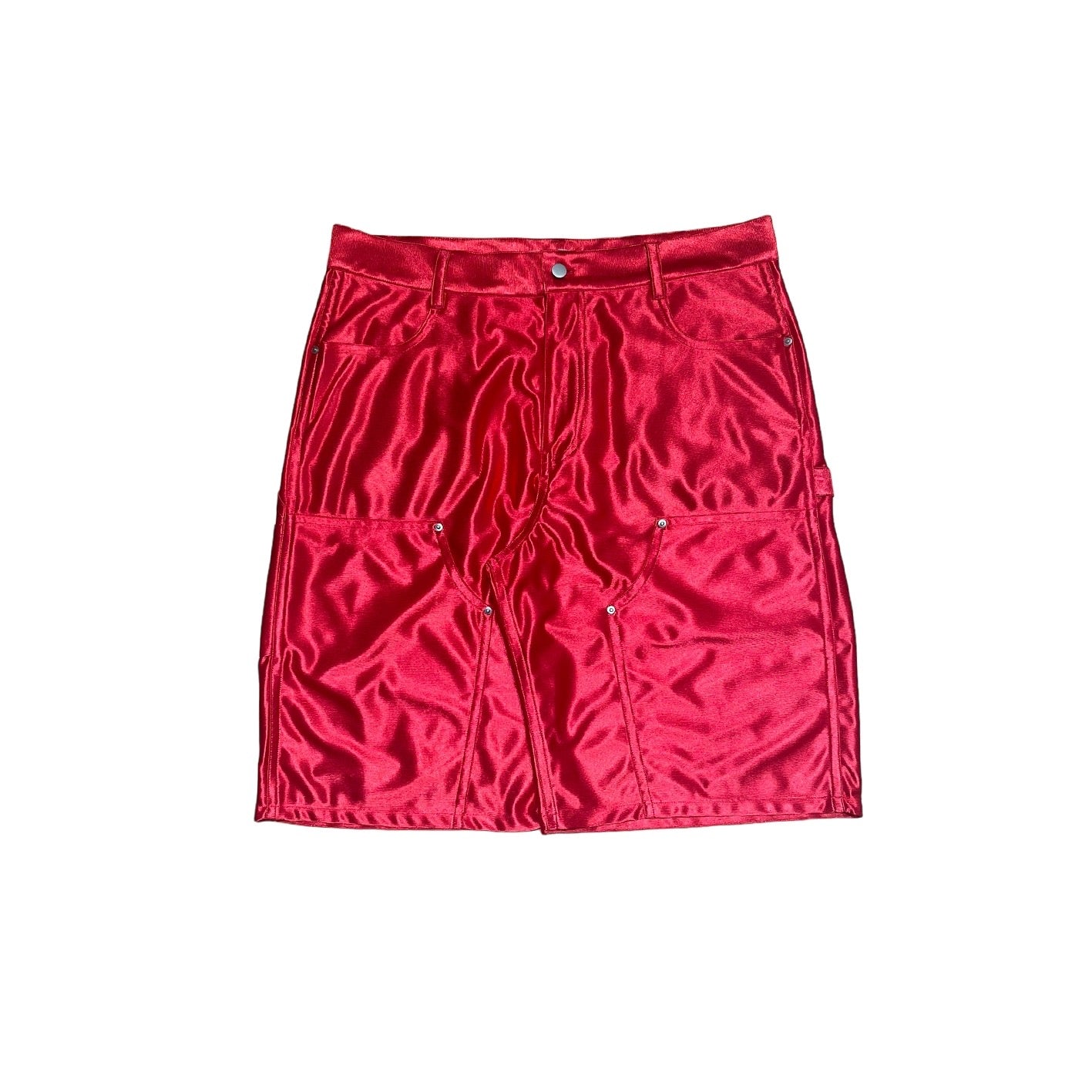 DOUBLE KNEE BASCKET SHORTS