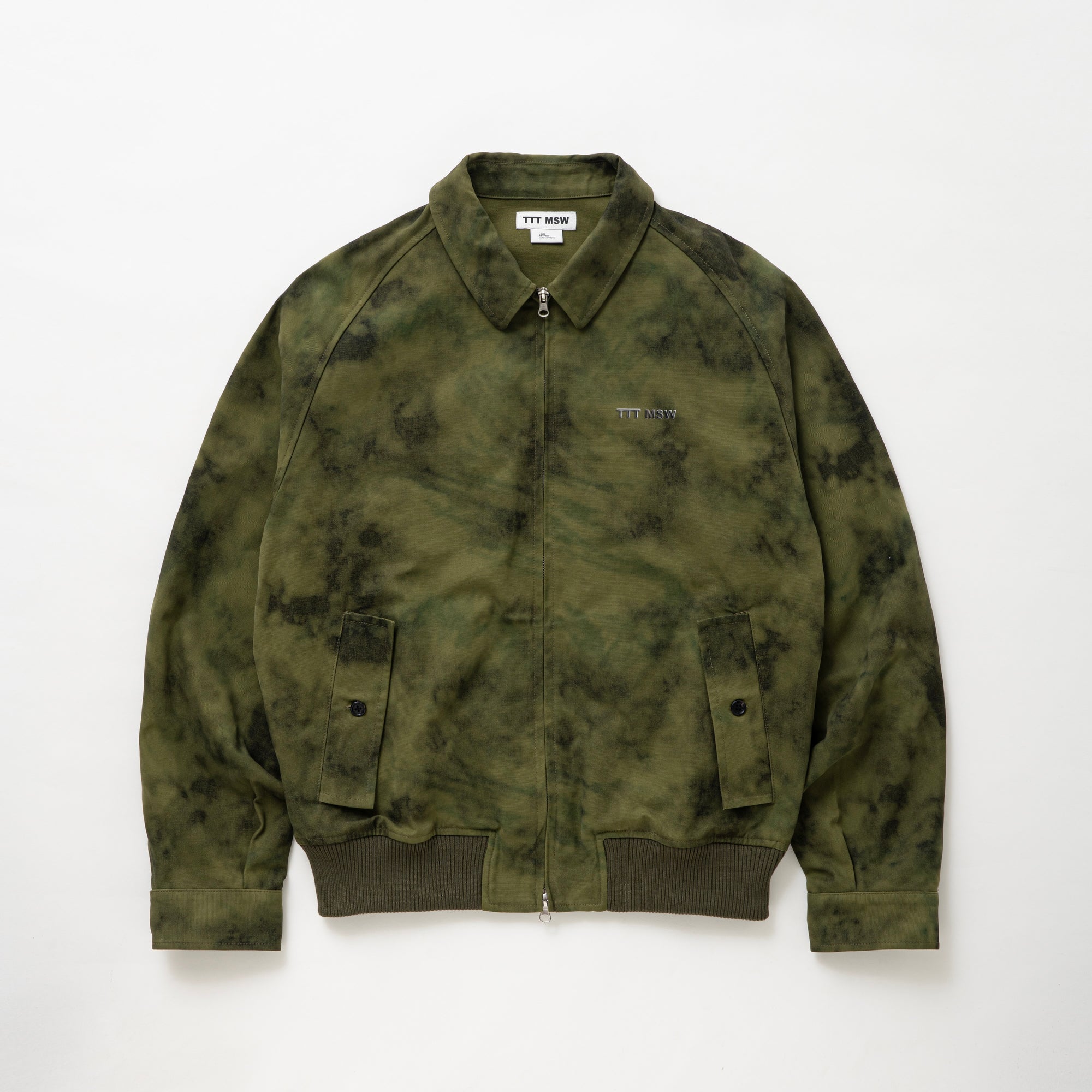 Camouflage swing top jacket