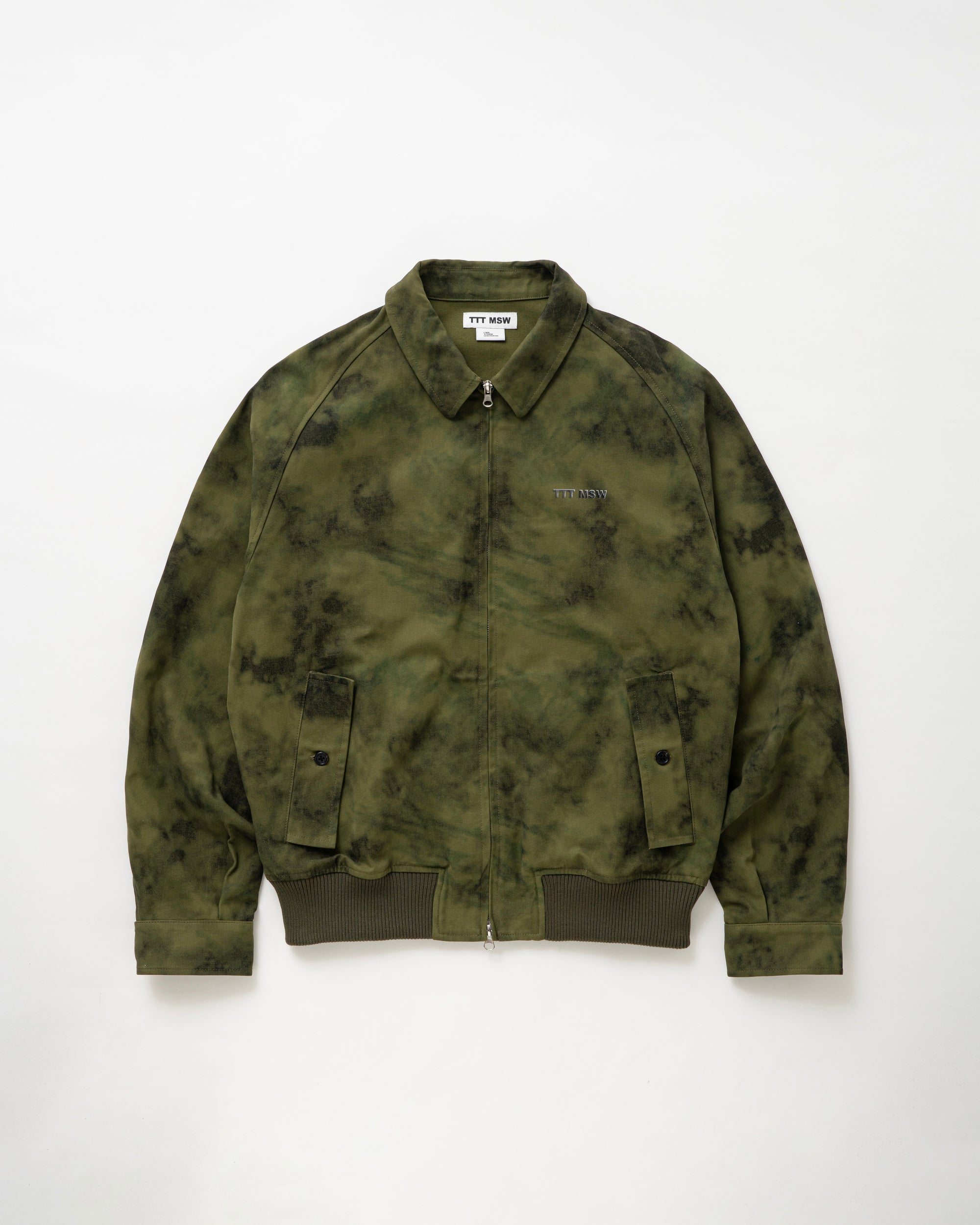 Camouflage swing top jacket